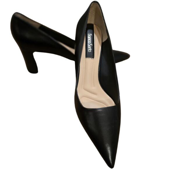 Franco Sarto Giovanna Pointed Toe Block Heel Pumps New In Box Size